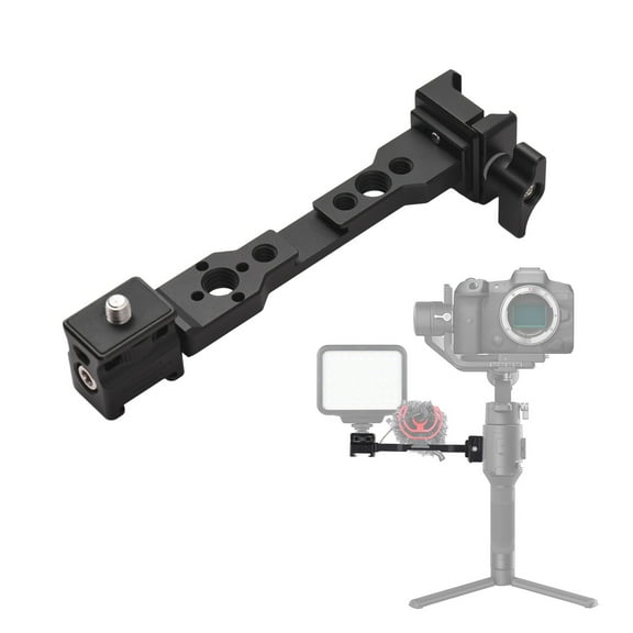 Extention Bar,1/4 Inch With 1/4in 3/8in Stabilizer With 2 Cold Screw Compatible With 1/4in 3/8in 2 With Ronin /rs3 Bar Handheld Stabilizer Bar With Cold 1/4in Screw Universal Alloy Bar