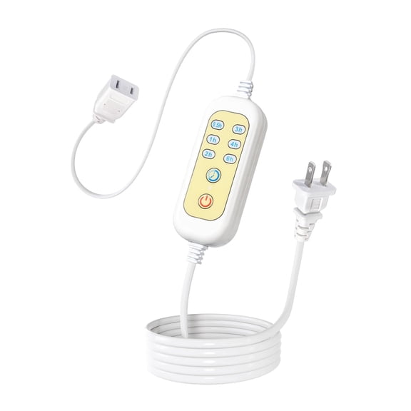 Exteon Cord with Timer, 1 Pack, (Only auto-Off, Not self-Startup)