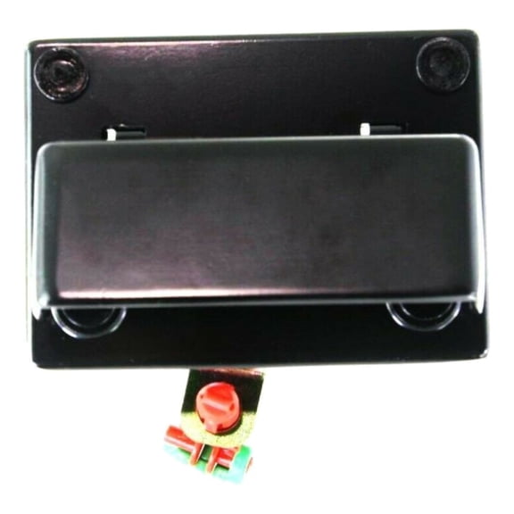 Exterior Cab Door Latch Handle - Smooth Black Finish