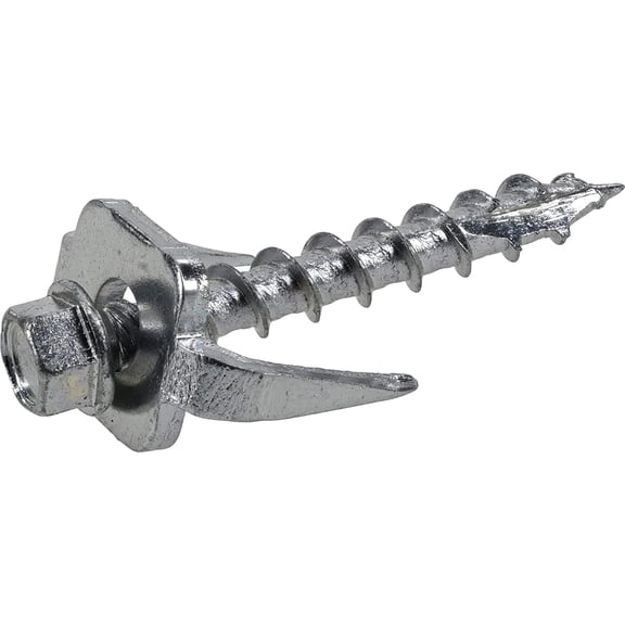 Exterior-Coated Fence Post Screws #12 x 1-1/2", Heavy Duty Wood Screws for Fencing, Decking Construction, Self Tapping Screws for Treated Lumber, Drywall, #12 x 1-1/2", 75 Pieces, 9976304