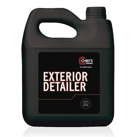 Chief's Choice Quick Car Detailing Spray with Carnauba Wax for Fire and Rescue Vehicles, 1 Gallon