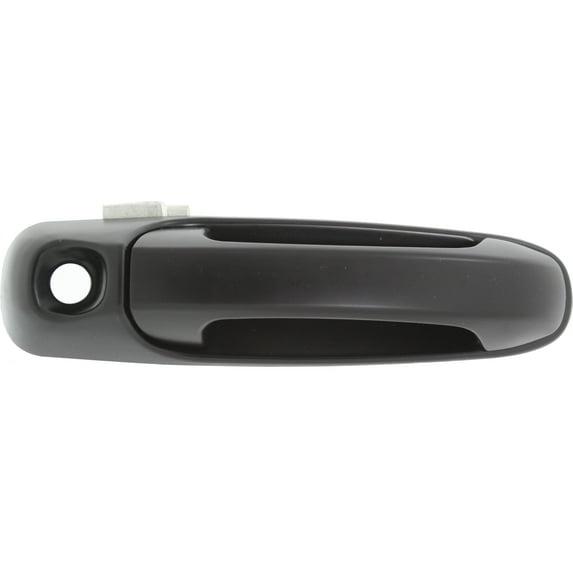 Exterior Door Handle Compatible with 2002-2008 Dodge Ram 1500 Front, Passenger Side Smooth Black This Smooth Black Door Handle replaces your OE Textured Black Door Handle