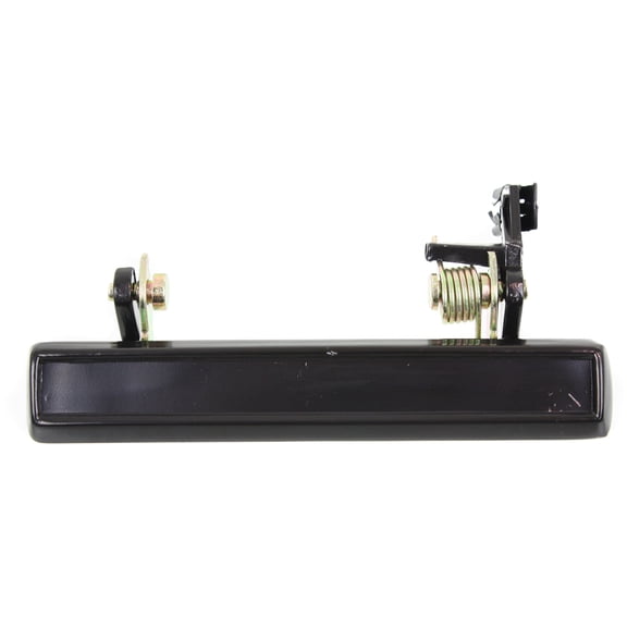 Exterior Door Handle Compatible with 1978-1983 Chevrolet Malibu Front, Driver Side Smooth Black