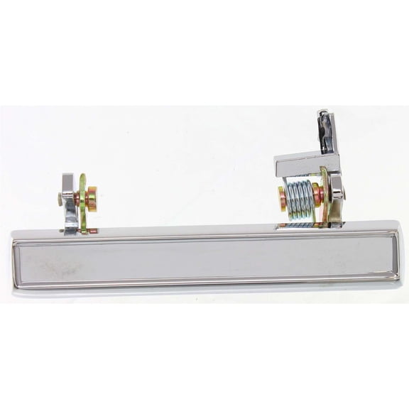 Exterior Door Handle Compatible with 1978-1983 Chevrolet Malibu Front or Rear, Driver Side Chrome