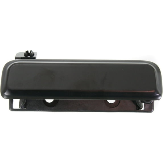 Exterior Door Handle Compatible with 1979-1993 Ford Mustang Front, Passenger Side Hatchback Smooth Black