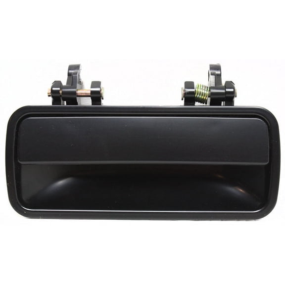 Exterior Door Handle Compatible with 1988-1991 Honda Civic Rear, Driver or Passenger Side Hatchback Smooth Black