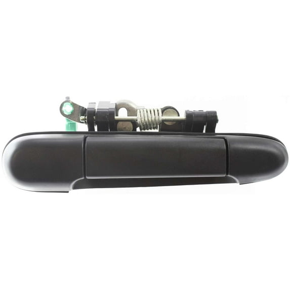 Exterior Door Handle Compatible with 1991-1994 Toyota Tercel Rear, Passenger Side Textured Black