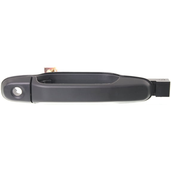 Exterior Door Handle Compatible with 1991-1997 Toyota Previa Front, Driver Side Textured Black
