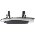 thumbnail image 1 of Exterior Door Handle Compatible with 1992-2011 Mercury Grand Marquis Rear, Driver Side Chrome bezel with black lever, 1 of 3