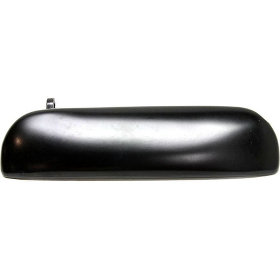 Exterior Door Handle Compatible with 1994-1998 Ford Mustang Front, Passenger Side 2-Door, Convertible Smooth Black