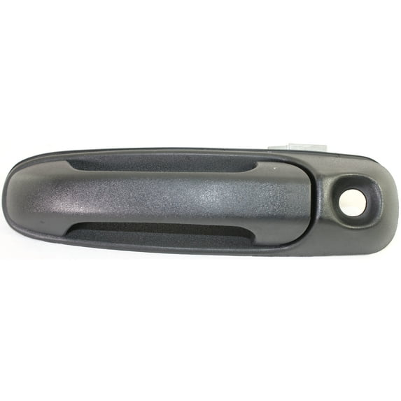 Exterior Door Handle Compatible with 1999-2004 Jeep Grand Cherokee Front, Driver Side Textured Black