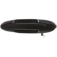 thumbnail image 1 of Exterior Door Handle Compatible with 2000-2001 Mazda MPV Rear, Driver Side Textured Black, 1 of 3