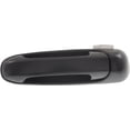 thumbnail image 1 of Exterior Door Handle Compatible with 2002-2008 Dodge Ram 1500 Rear, Driver Side Smooth Black, 1 of 3
