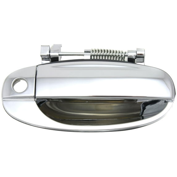 Exterior Door Handle Compatible with 2004-2006 Chevrolet Aveo Front, Passenger Side 4-Door, Hatchback Chrome