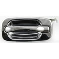thumbnail image 1 of Exterior Door Handle Compatible with 2004-2006 Chevrolet Silverado 1500 Rear, Driver Side Chrome, 1 of 3