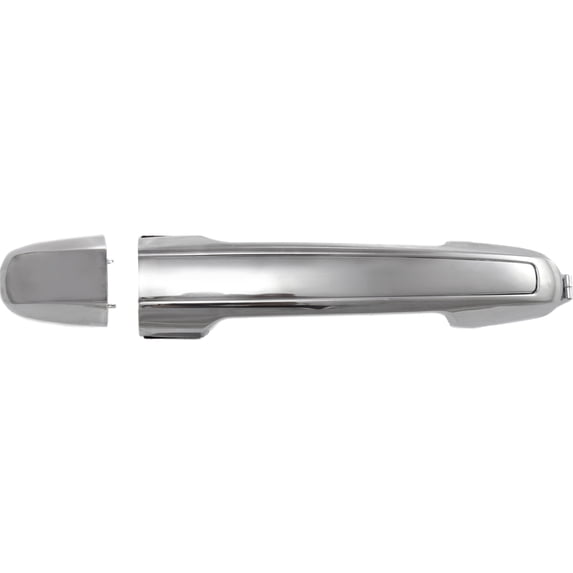 Exterior Door Handle Compatible with 2006-2010 Hyundai Sonata Rear, Driver or Passenger Side Chrome