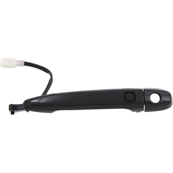 Exterior Door Handle Compatible with 2007-2011 Toyota Camry Front, Driver Side Primed With Push Button Start, Sensor and cover
