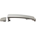 thumbnail image 1 of Exterior Door Handle Compatible with 2008-2013 Nissan Rogue Rear, Driver or Passenger Side Chrome, 1 of 3