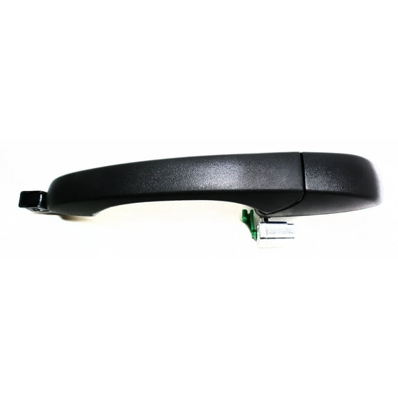 Exterior Door Handle Compatible with 2008-2020 Dodge Grand Caravan Front or Rear, Passenger Side Textured Black With Cover