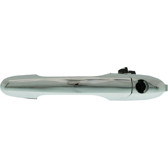 Exterior Door Handle Compatible with 2012-2019 Fiat 500 Front, Driver Side Chrome