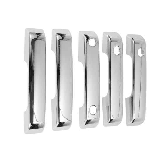 Exterior Door Handle Cover Trim Front Left Front Right Rear Left Rear Right Tailgate Door Handle Cover for Ford Bronco 2021-2025 ABS 1 Set