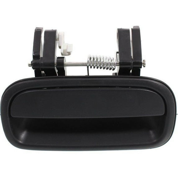 Exterior Door Handle For 2000-2006 Toyota Tundra Rear, Driver Side Black Plastic
