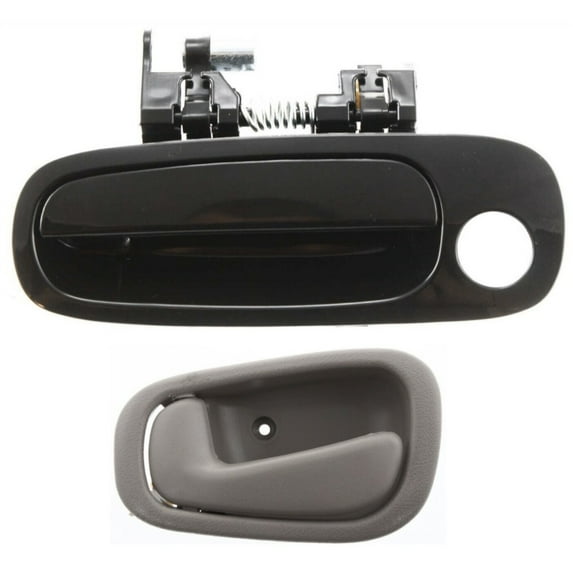 Exterior Door Handle Kit For 98-02 Prizm 98-02 Corolla Front Driver Side
