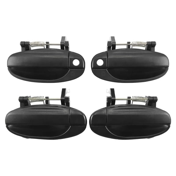 Exterior Door Handles 4Pcs Driver and Passenger Side For Chevy Aveo 2004-2008 Aveo5 2009-2011 Replace 96541632 1311174