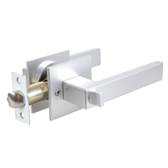 Exterior Door Lock Set with Entry Lever & Deadbolts Handle Keyed Alike Resistant Door Lock for Household