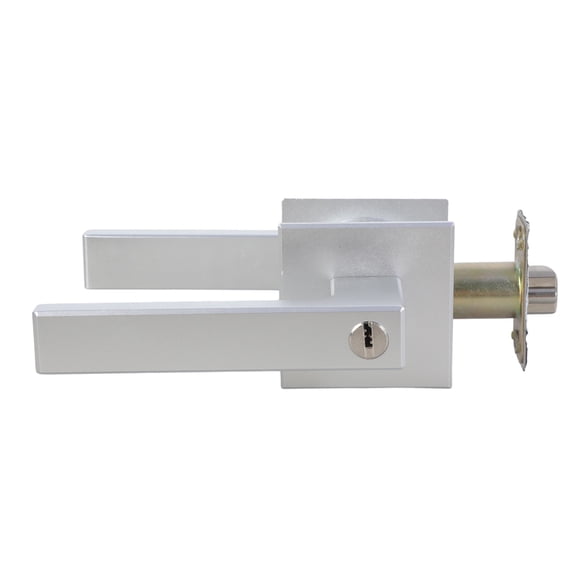 Exterior Door Lock Set with Entry Levers & Deadbolts Handle Keyed Alike Corrosions Resistant Door Lock for Household