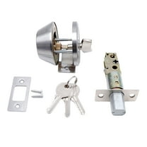 Exterior Door with Stainless Steel Keyed Entrance Door Locks Front Door Entrance Lockset Door Hardware