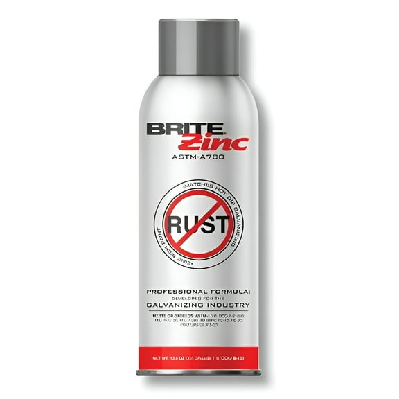 Exterior Galvanizing Compound, Spray Primer, Aluminum/Metallic, 12.5 oz B-100
