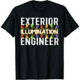 thumbnail image 1 of Exterior Illumination Engineer Christmas Lights TShirt, 1 of 4