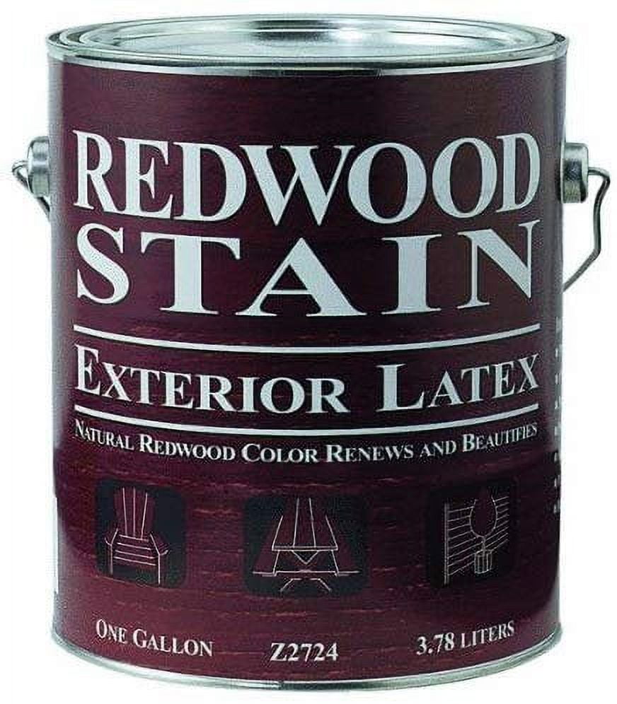Exterior Latex Redwood Stain