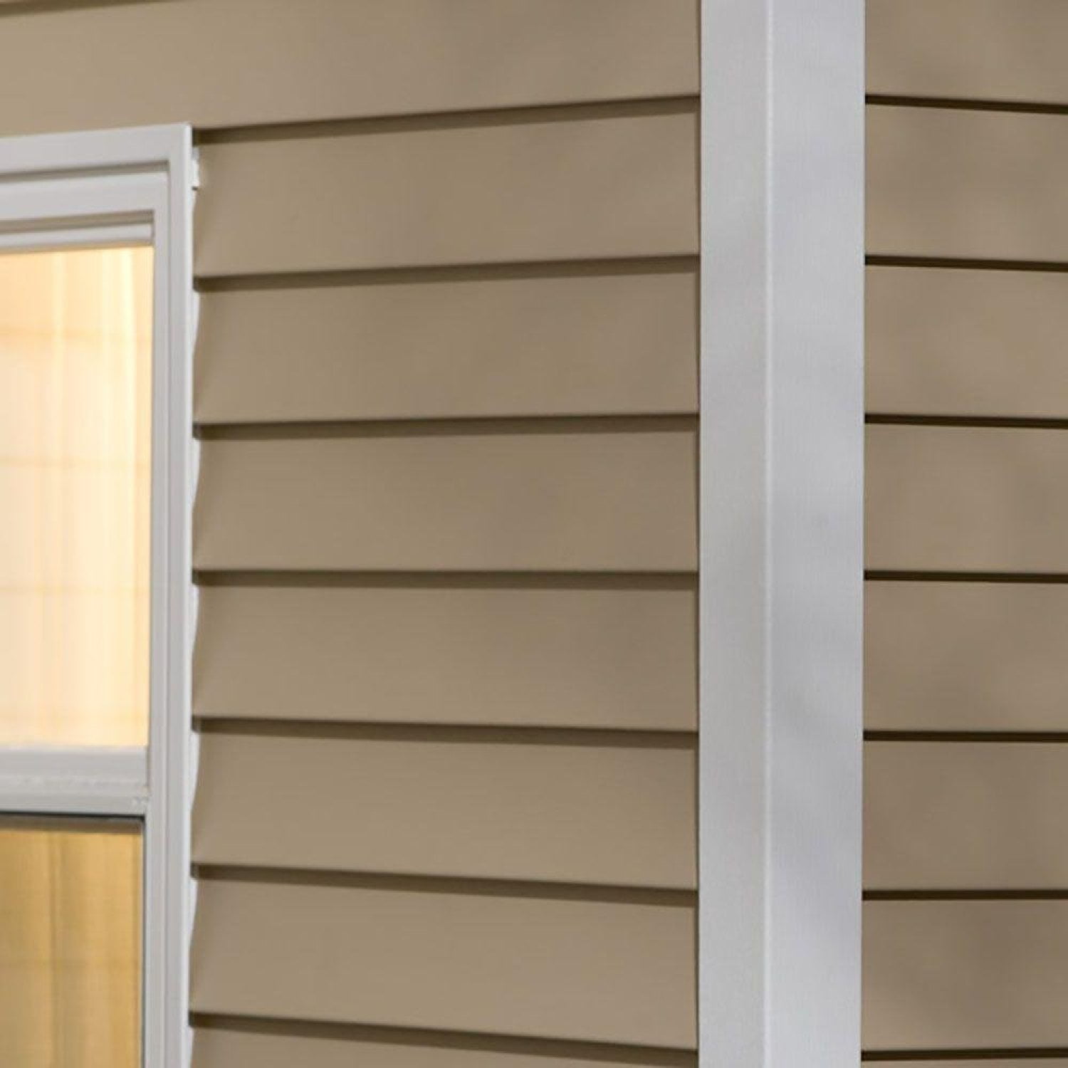 Exterior Outside Corner Post Large Vinyl Siding Trim House Posts Worker Bead Building 5' Wall Angle Beads Walls House Home Homes Buildings Construction Corners sidings