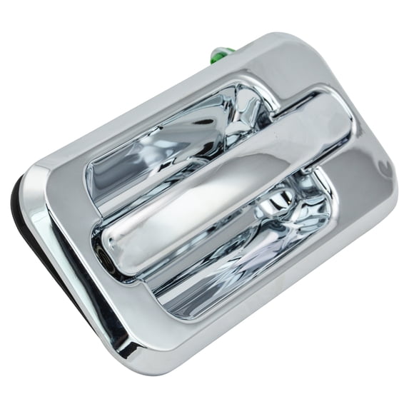 Exterior Outside Door Handle All Chrome Rear LR Driver Side for 03-09 Hummer H2 DHA48927 Fits select: 2006 ,2008 HUMMER H2 SUT