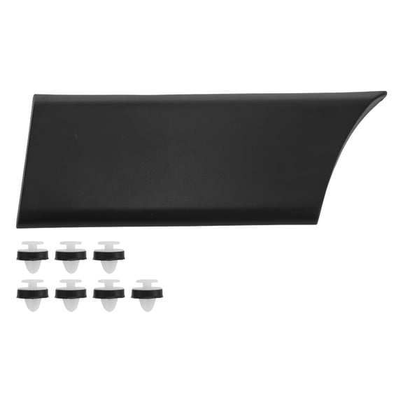 Exterior Pillar Trim for Renault Master III 2010-2014 Left Door Panel No.768F20006R/7485122503 Black Plastic 1 Set