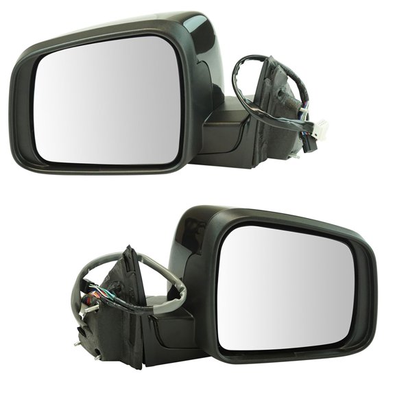 Exterior Power Mirror Heated Memory Puddle Light Folding Cap Pair for Jeep MRA03842 Fits select: 2014-2018,2020 JEEP GRAND CHEROKEE