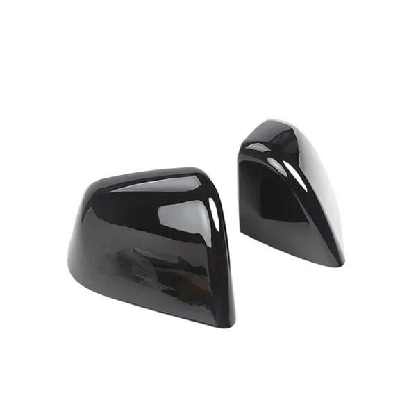 Applies to Exterior Rearview Side Mirror Housing Cover Cap Shell Tesla Model 3 Y 2017-2025 Gloss Matte Black Carbon Fiber Pattern