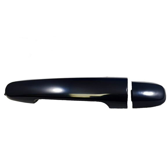 Exterior Smooth Black Door Handle - Rear Left or Rear Right - Toyota Camry Corolla Highlander Matrix Prius RAV4 Solara Yaris Pontiac Vibe