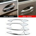 thumbnail image 1 of Exterior Stickers For Mercedes-Benz E Glk Ml Cla C-Class W204 W212 Car Outside Plastic Chrome Car Door Handle Cover Accessories, 1 of 9