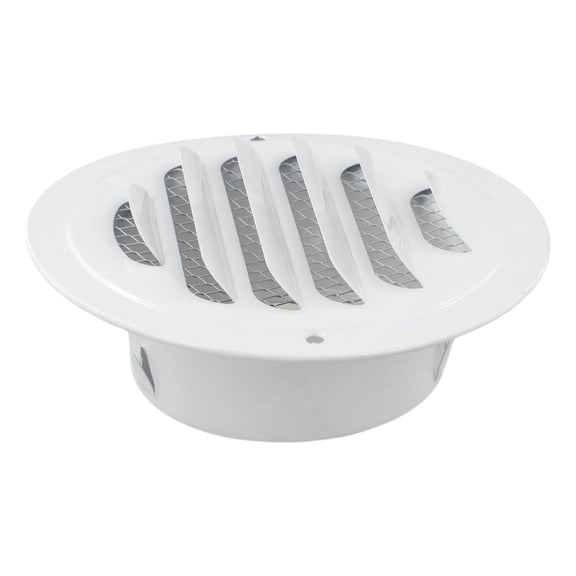 Exterior Wall Round Vent Grille Stainless Steel For Air Duct Ventilation 70Mm