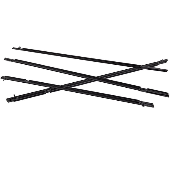 Exterior Weatherstrip Window Molding Seal Strip Replacement for 4-Door Sedan 2006-2011 Models and Easy to Install