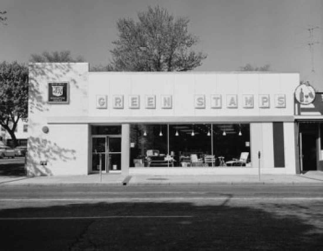 Exterior of merchandise Stamp Redemption store S&H Green Stamps Canvas Art - (18 x 24)