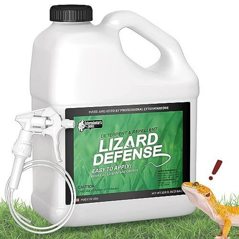 Exterminators Choice Natural Lizard Defense Spray, Get Rid of 
