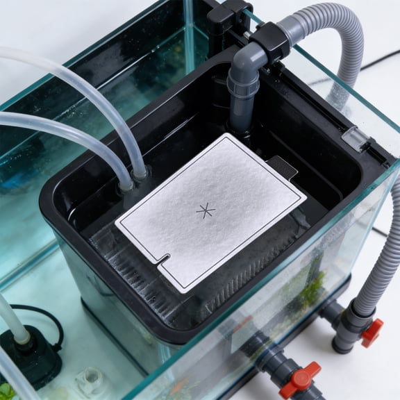 External Aquarium Filter Cartridge - Activated Carbon & Zeolite, Protects Water Pump, Reduces Bacteria, for Fish Tank & Water Dispenser Use