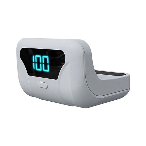 External Battery Pack Compatible with PS5 Controller, 1500mAh Rechargeable Backplate with LED Display