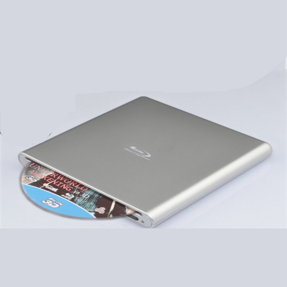 External BluRay DVD Drive 3D Player USB 3.0 BluRay CD DVD Player