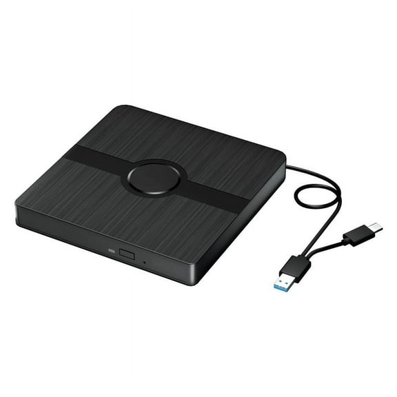 External Blu Ray Drive,CD/DVD Burner Player with Read/Write Capability Portable Blu-Ray Player for PC Laptop Win10