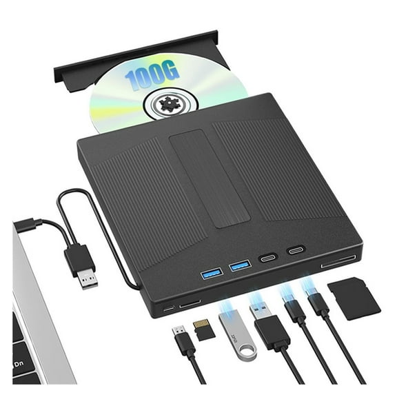 External Blu Ray Drive USB 3.0 /DVD/CD-ROM Player Burner for Laptop ,High Definition Picture Quality